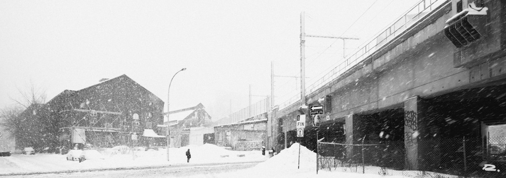 Tempête à Griffintown